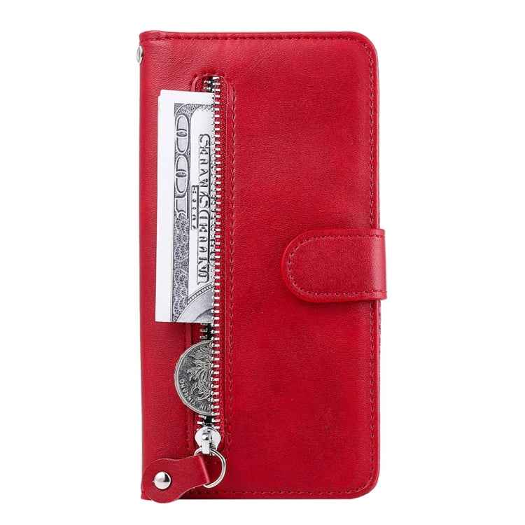 Fashion Calf Texture Zipper Leather Phone Case, For Realme GT Neo 5 5G / GT3