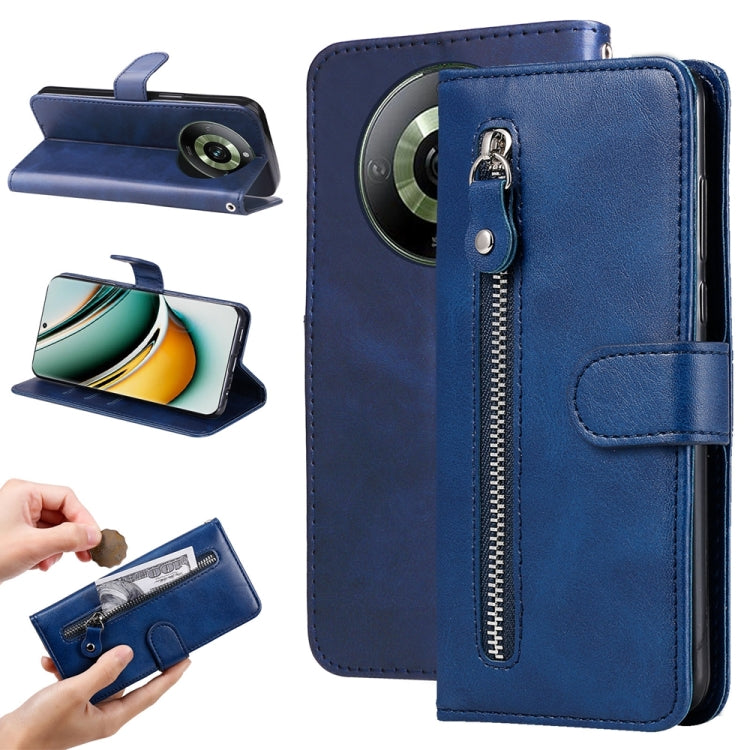 Fashion Calf Texture Zipper Leather Phone Case, For Realme 12 Pro+, For Realme C67 4G Global, For Realme C67 5G / 11 5G Taiwan Version, For Realme 11 4G Global, For Realme C53 / Narzo N53, For Realme 11, For Realme 11 Pro / 11 Pro+, For Realme C65 4G  ...