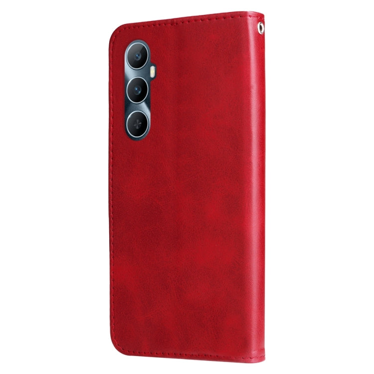 Fashion Calf Texture Zipper Leather Phone Case, For Realme C65 4G, For Realme C55, For Realme GT Neo 5 5G / GT3
