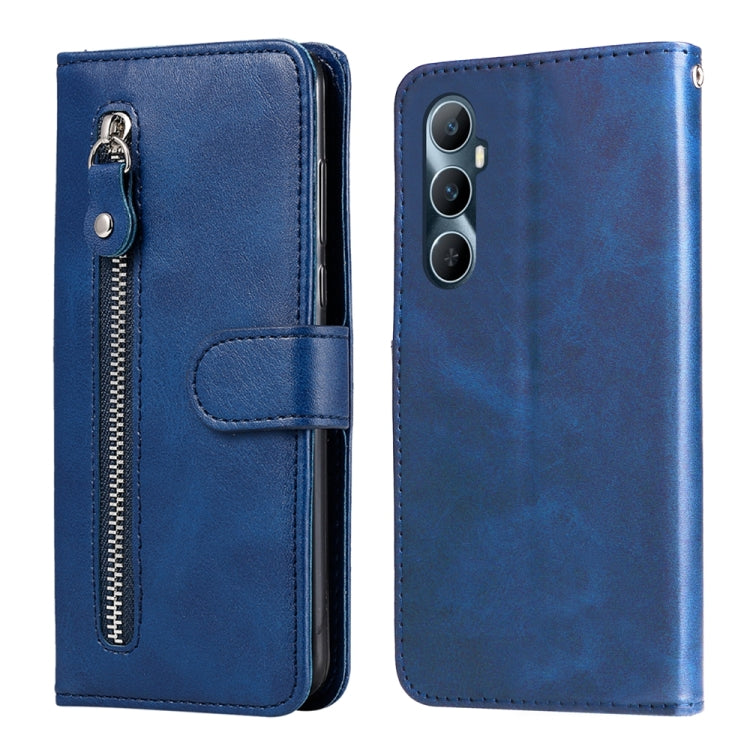 Fashion Calf Texture Zipper Leather Phone Case, For Realme C65 4G, For Realme C55, For Realme GT Neo 5 5G / GT3
