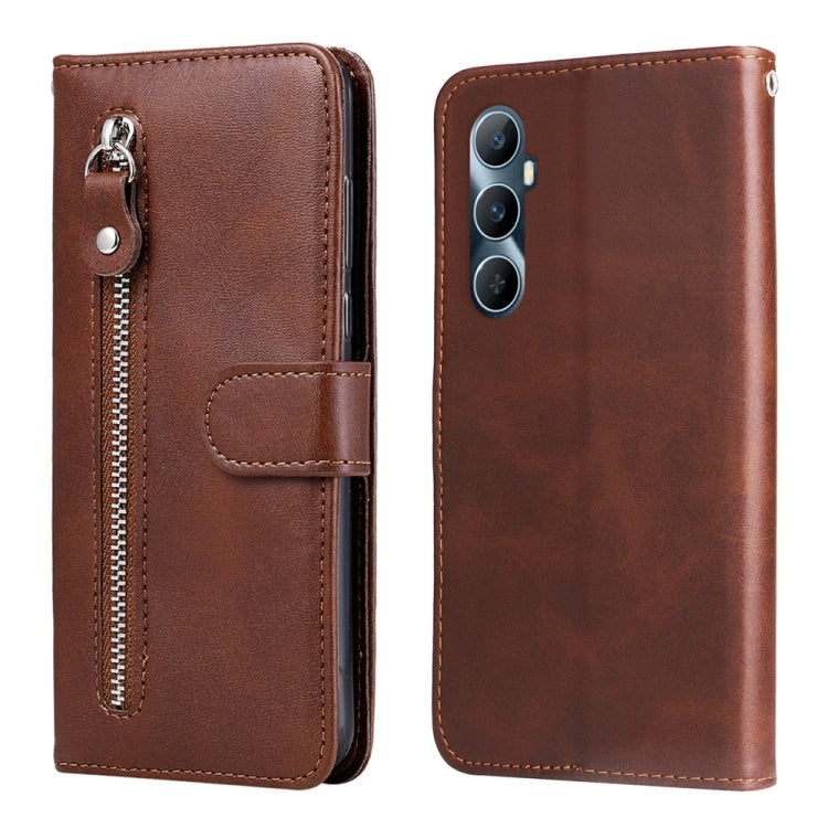 Fashion Calf Texture Zipper Leather Phone Case, For Realme 12 Pro+, For Realme C67 4G Global, For Realme C67 5G / 11 5G Taiwan Version, For Realme 11 4G Global, For Realme C53 / Narzo N53, For Realme 11, For Realme 11 Pro / 11 Pro+, For Realme C65 4G  ...