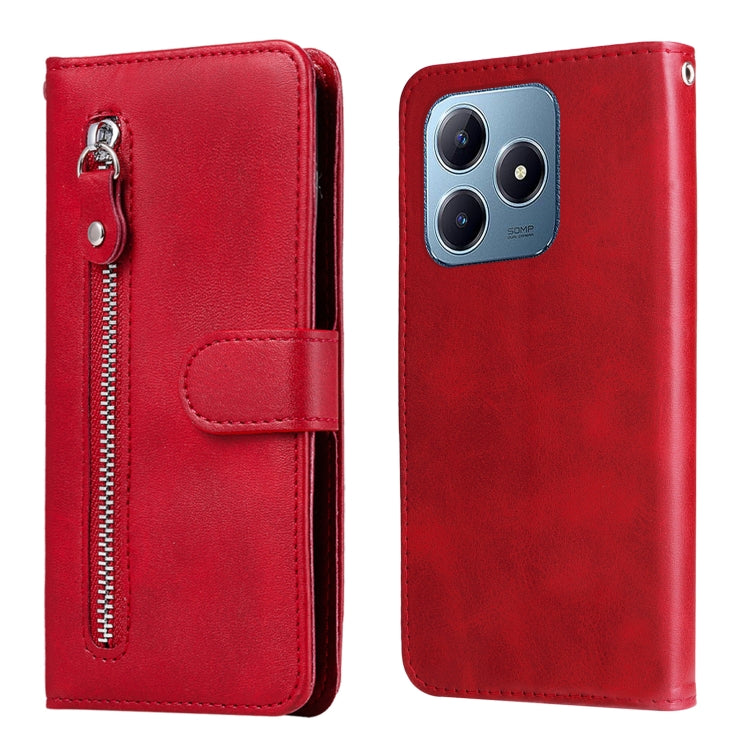 Fashion Calf Texture Zipper Leather Phone Case, For Realme 14 Pro+ Global, For Realme 14 Pro Global, For Realme GT 7 Pro, For Realme 13+, For Realme 13 Pro / 13 Pro+ / P1 Pro Global, For Realme GT 6 / GT Neo6 SE, For Realme C63 / C61  / Note 60        ...