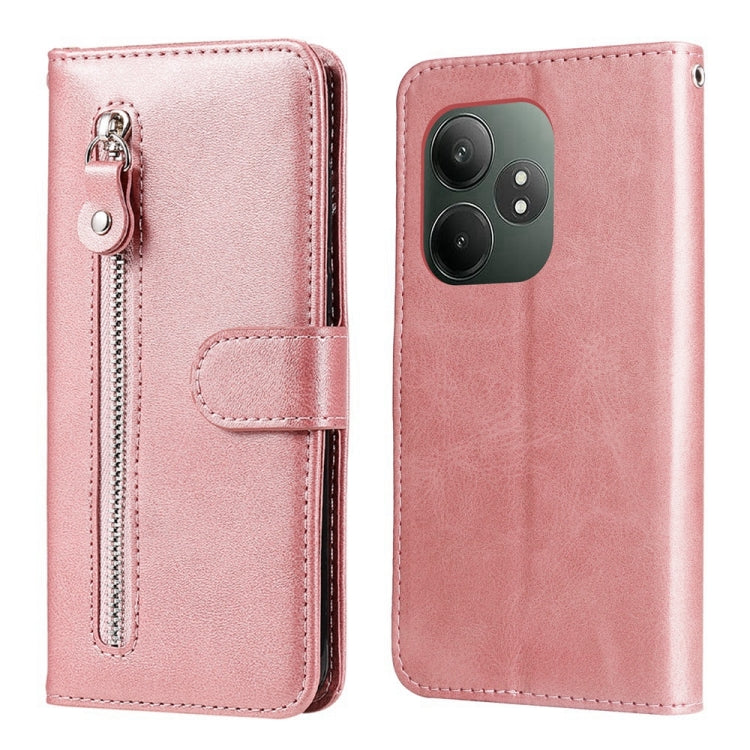 Fashion Calf Texture Zipper Leather Phone Case, For Realme 14 Pro+ Global, For Realme 14 Pro Global, For Realme GT 7 Pro, For Realme 13+, For Realme 13 Pro / 13 Pro+ / P1 Pro Global, For Realme GT 6 / GT Neo6 SE, For Realme C63 / C61  / Note 60        ...
