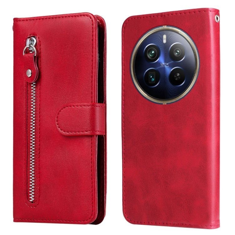 Fashion Calf Texture Zipper Leather Phone Case, For Realme 14 Pro+ Global, For Realme 14 Pro Global, For Realme GT 7 Pro, For Realme 13+, For Realme 13 Pro / 13 Pro+ / P1 Pro Global, For Realme GT 6 / GT Neo6 SE, For Realme C63 / C61  / Note 60        ...