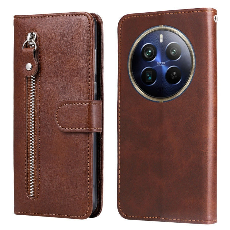 Fashion Calf Texture Zipper Leather Phone Case, For Realme 14 Pro+ Global, For Realme 14 Pro Global, For Realme GT 7 Pro, For Realme 13+, For Realme 13 Pro / 13 Pro+ / P1 Pro Global, For Realme GT 6 / GT Neo6 SE, For Realme C63 / C61  / Note 60        ...