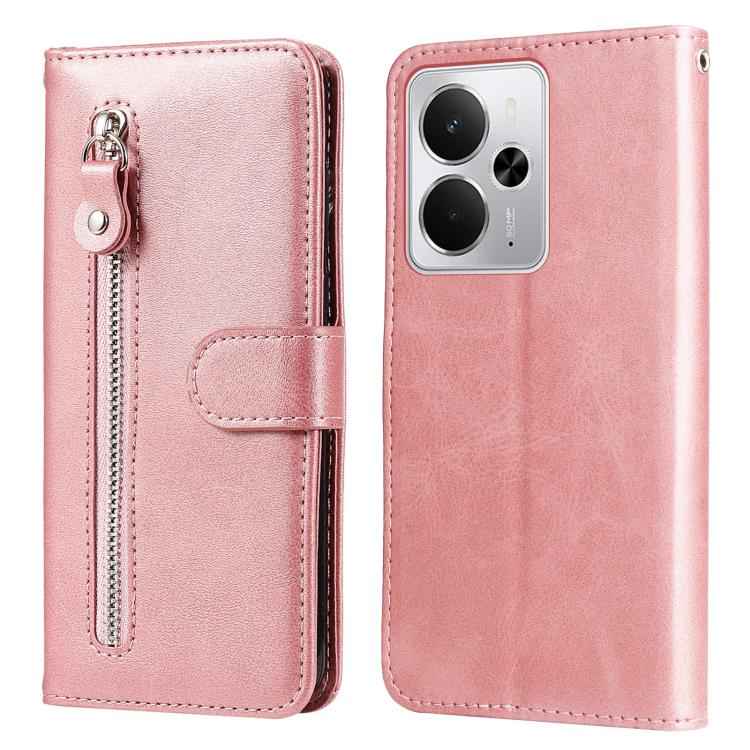 Fashion Calf Texture Zipper Leather Phone Case, For Realme 15x 5G India / Realme C85 5G, For Realme C85 Pro 4G, For Realme 15T 5G, For Realme Narzo 80 Lite 4G / C71 India, For Realme 15 5G / Realme 15 Pro 5G, For Realme C71 4G / C75 4G / 5G / 14x      ...