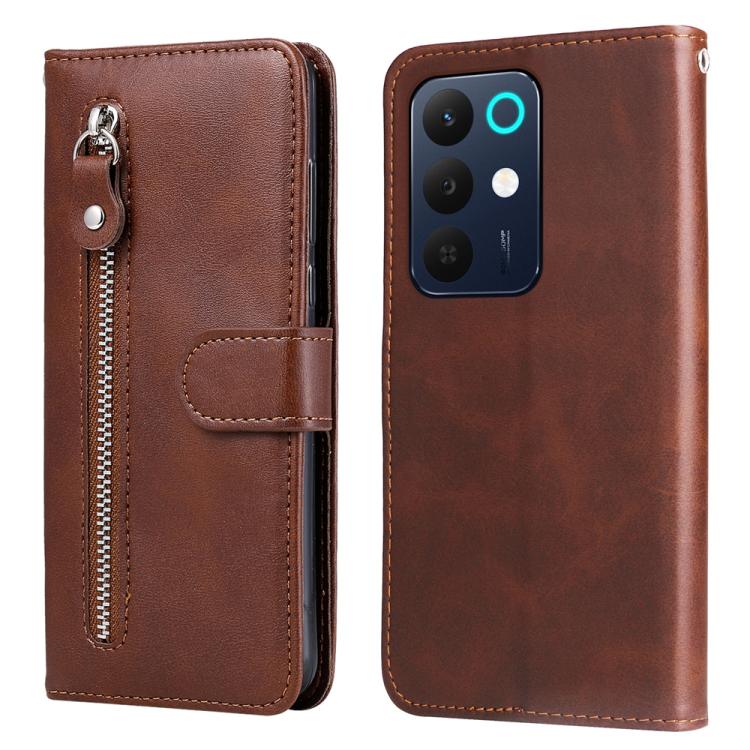 Fashion Calf Texture Zipper Leather Phone Case, For Realme 16 Pro+ 5G, For Realme 16 Pro 5G, For Realme 15x 5G India / Realme C85 5G, For Realme C85 Pro 4G, For Realme 15T 5G, For Realme Narzo 80 Lite 4G / C71 India, For Realme 15 5G / Realme 15 Pro 5G...
