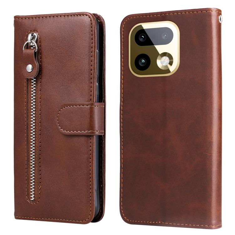 Fashion Calf Texture Zipper Leather Phone Case, For Realme 16 Pro+ 5G, For Realme 16 Pro 5G, For Realme 15x 5G India / Realme C85 5G, For Realme C85 Pro 4G, For Realme 15T 5G, For Realme Narzo 80 Lite 4G / C71 India, For Realme 15 5G / Realme 15 Pro 5G...