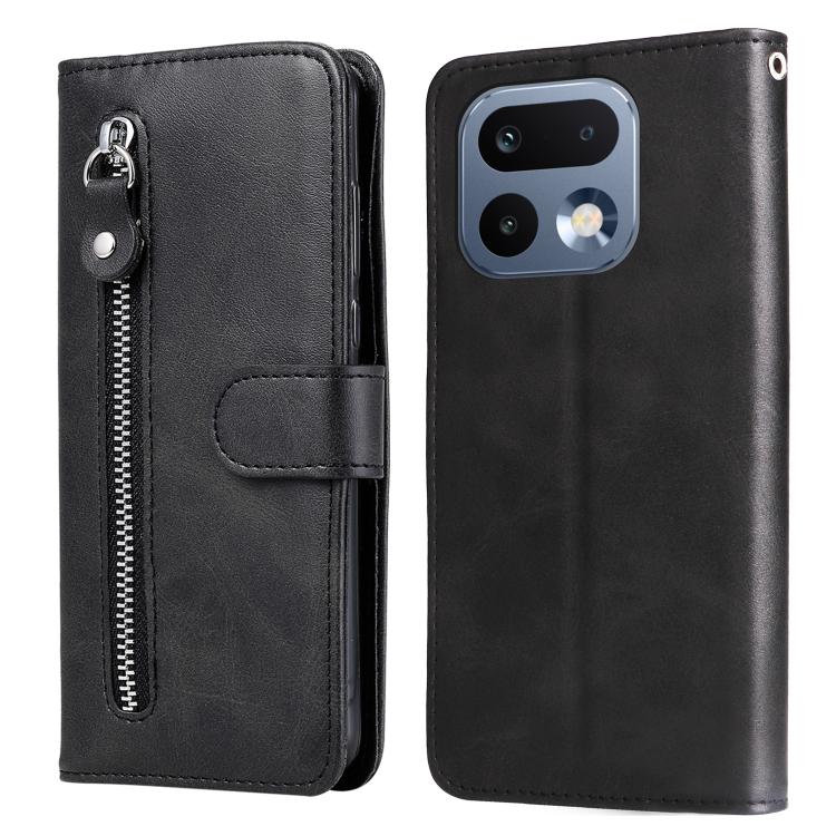 Fashion Calf Texture Zipper Leather Phone Case, For Realme 16 Pro+ 5G, For Realme 16 Pro 5G, For Realme 15x 5G India / Realme C85 5G, For Realme C85 Pro 4G, For Realme 15T 5G, For Realme Narzo 80 Lite 4G / C71 India, For Realme 15 5G / Realme 15 Pro 5G...