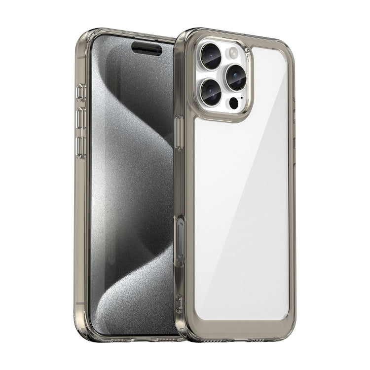 Colorful Series Acrylic + TPU Phone Case, For iPhone 17e / 16e, For iPhone 16 Pro Max, For iPhone 16 Pro, For iPhone 16 Plus, For iPhone 16, For iPhone 15 Pro Max, For iPhone 15 Pro, For iPhone 15 Plus