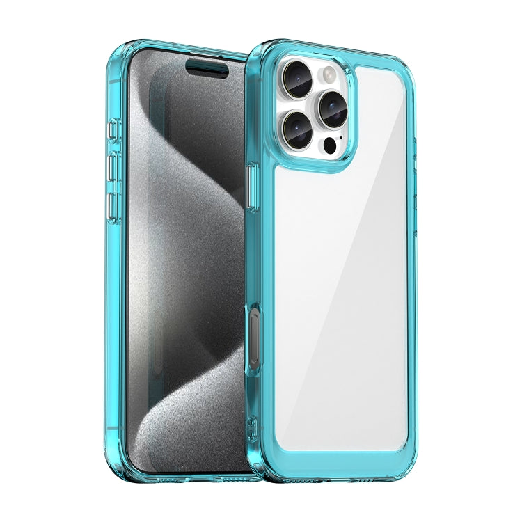 Colorful Series Acrylic + TPU Phone Case, For iPhone 17e / 16e, For iPhone 16 Pro Max, For iPhone 16 Pro, For iPhone 16 Plus, For iPhone 16, For iPhone 15 Pro Max, For iPhone 15 Pro, For iPhone 15 Plus