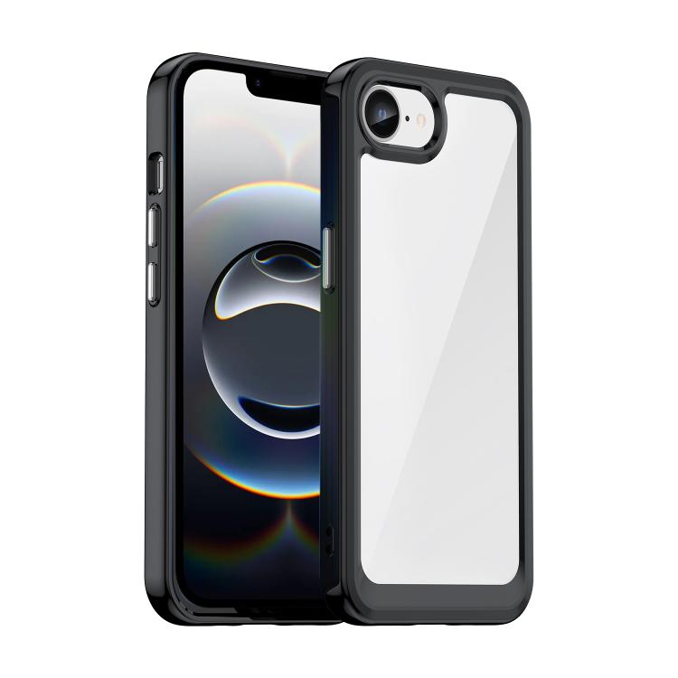 Colorful Series Acrylic + TPU Phone Case, For iPhone 17e / 16e, For iPhone 16 Pro Max, For iPhone 16 Pro, For iPhone 16 Plus, For iPhone 16, For iPhone 15 Pro Max, For iPhone 15 Pro, For iPhone 15 Plus