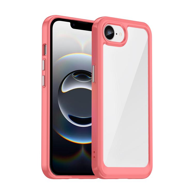 Colorful Series Acrylic + TPU Phone Case, For iPhone 17e / 16e, For iPhone 16 Pro Max, For iPhone 16 Pro, For iPhone 16 Plus, For iPhone 16, For iPhone 15 Pro Max, For iPhone 15 Pro, For iPhone 15 Plus