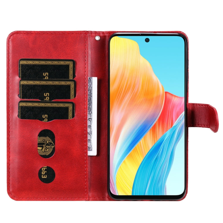 Fashion Calf Texture Zipper Leather Phone Case, For OPPO A58 4G, For OPPO Reno10 5G / Reno10 Pro 5G Global, For OPPO A78 4G, For OPPO Find X8 Pro, For OPPO A79 5G