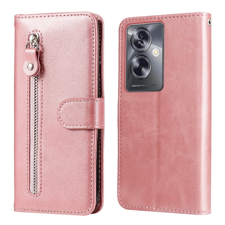 Fashion Calf Texture Zipper Leather Phone Case