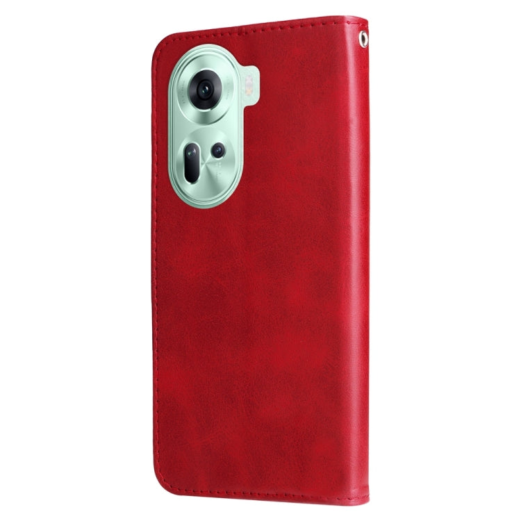 Fashion Calf Texture Zipper Leather Phone Case