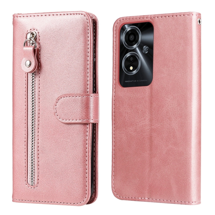 Fashion Calf Texture Zipper Leather Phone Case