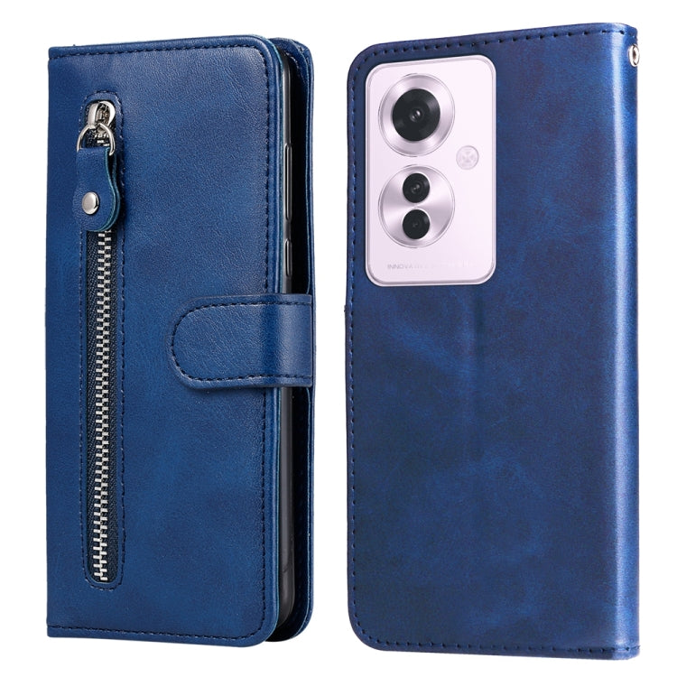 Fashion Calf Texture Zipper Leather Phone Case, For OPPO Reno12 5G Global, For OPPO K12x, For OPPO A60 4G Global, For OPPO K12, For OPPO A3 Pro 5G, For OPPO Reno11 F Global / F25 Pro Global, For OPPO Reno11 5G Global, For OPPO A59 5G / A2m             ...