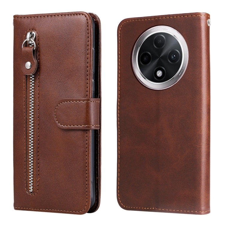Fashion Calf Texture Zipper Leather Phone Case, For OPPO Reno12 5G Global, For OPPO K12x, For OPPO A60 4G Global, For OPPO K12, For OPPO A3 Pro 5G, For OPPO Reno11 F Global / F25 Pro Global, For OPPO Reno11 5G Global, For OPPO A59 5G / A2m             ...