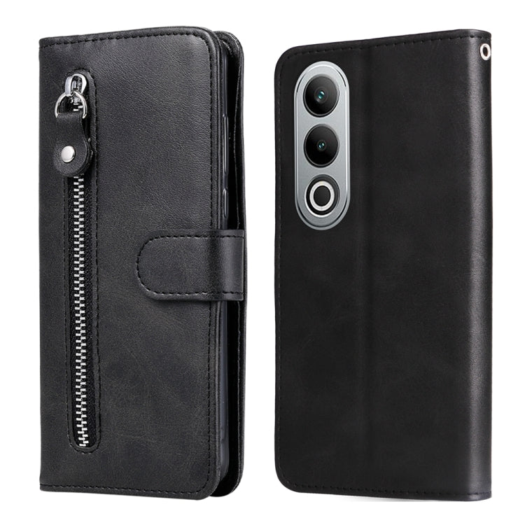 Fashion Calf Texture Zipper Leather Phone Case, For OPPO Reno12 5G Global, For OPPO K12x, For OPPO A60 4G Global, For OPPO K12, For OPPO A3 Pro 5G, For OPPO Reno11 F Global / F25 Pro Global, For OPPO Reno11 5G Global, For OPPO A59 5G / A2m             ...