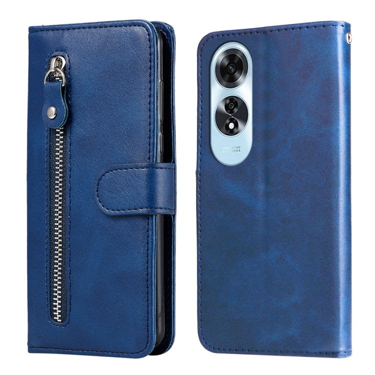 Fashion Calf Texture Zipper Leather Phone Case, For OPPO Reno12 5G Global, For OPPO K12x, For OPPO A60 4G Global, For OPPO K12, For OPPO A3 Pro 5G, For OPPO Reno11 F Global / F25 Pro Global, For OPPO Reno11 5G Global, For OPPO A59 5G / A2m             ...