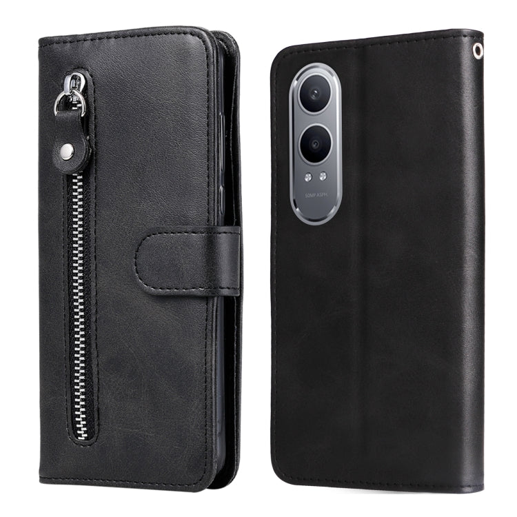 Fashion Calf Texture Zipper Leather Phone Case, For OPPO Reno12 5G Global, For OPPO K12x, For OPPO A60 4G Global, For OPPO K12, For OPPO A3 Pro 5G, For OPPO Reno11 F Global / F25 Pro Global, For OPPO Reno11 5G Global, For OPPO A59 5G / A2m             ...