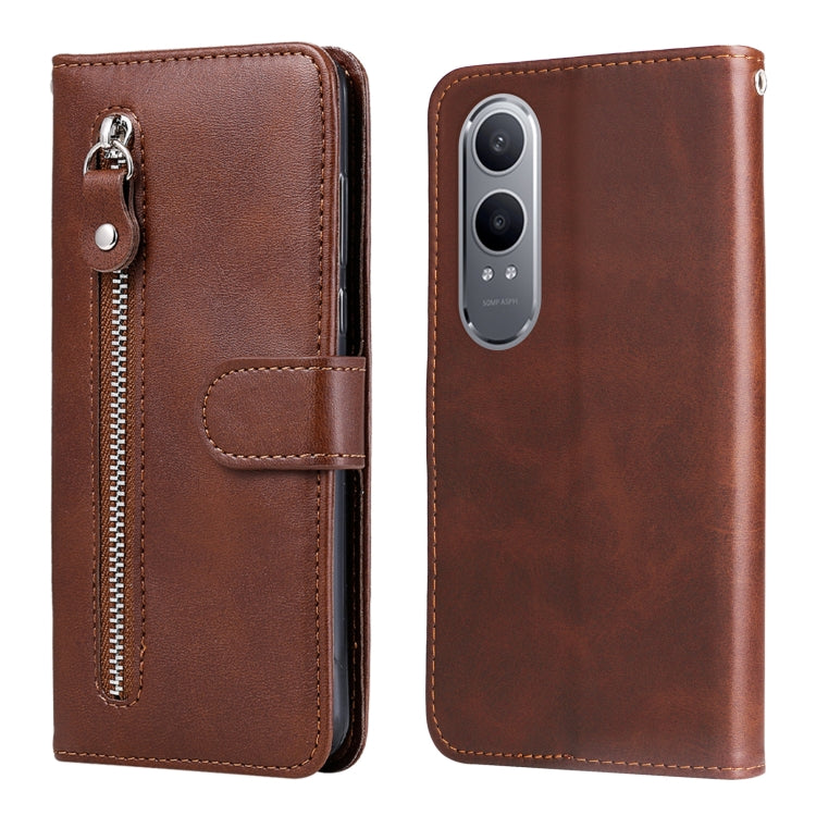 Fashion Calf Texture Zipper Leather Phone Case, For OPPO Reno12 5G Global, For OPPO K12x, For OPPO A60 4G Global, For OPPO K12, For OPPO A3 Pro 5G, For OPPO Reno11 F Global / F25 Pro Global, For OPPO Reno11 5G Global, For OPPO A59 5G / A2m             ...