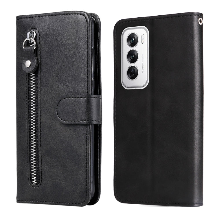 Fashion Calf Texture Zipper Leather Phone Case, For OPPO Reno12 5G Global, For OPPO K12x, For OPPO A60 4G Global, For OPPO K12, For OPPO A3 Pro 5G, For OPPO Reno11 F Global / F25 Pro Global, For OPPO Reno11 5G Global, For OPPO A59 5G / A2m             ...