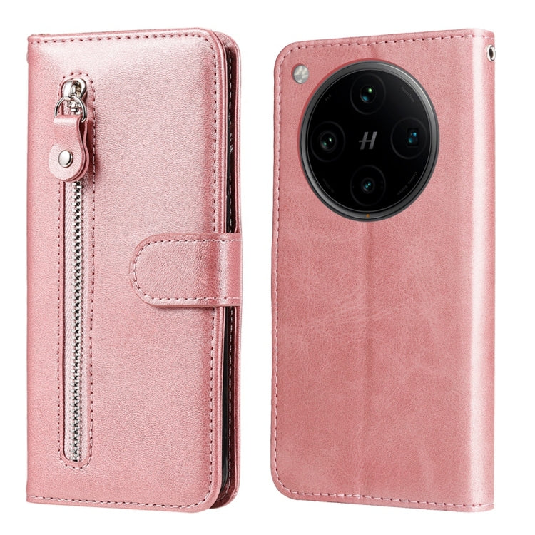 Fashion Calf Texture Zipper Leather Phone Case