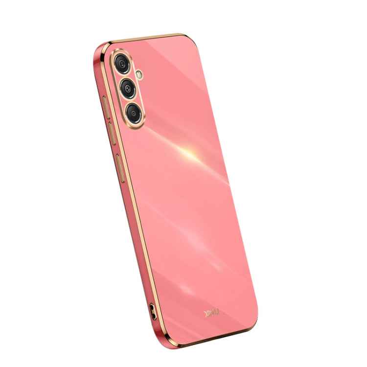 XINLI Straight Edge 6D Electroplate TPU Phone Case, For Samsung Galaxy A05, For Samsung Galaxy A05s, For Samsung Galaxy M34 5G, For Samsung Galaxy A25 5G, For Samsung Galaxy S23 FE 5G, For Samsung Galaxy M54 5G