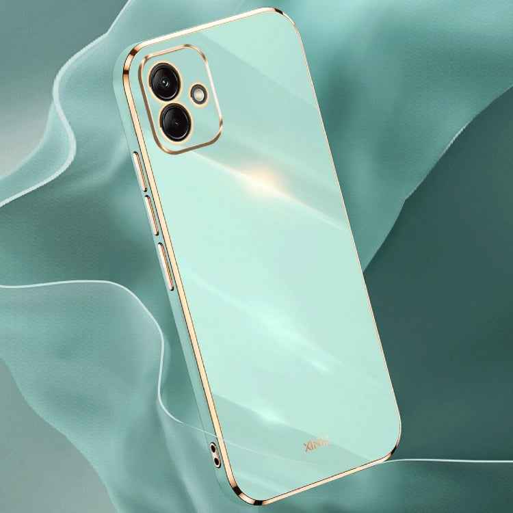 XINLI Straight Edge 6D Electroplate TPU Phone Case, For Samsung Galaxy A05, For Samsung Galaxy A05s, For Samsung Galaxy M34 5G, For Samsung Galaxy A25 5G, For Samsung Galaxy S23 FE 5G, For Samsung Galaxy M54 5G
