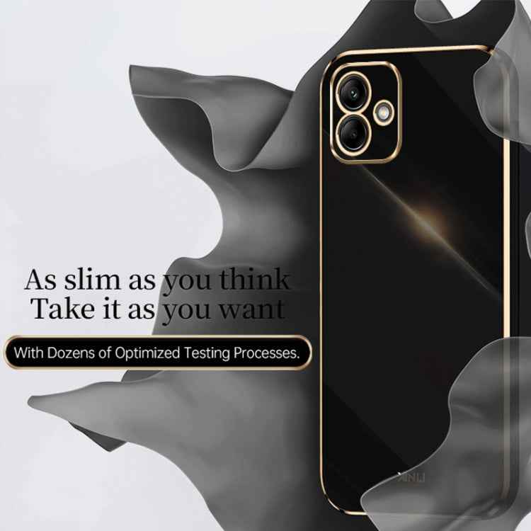 XINLI Straight Edge 6D Electroplate TPU Phone Case, For Samsung Galaxy A05, For Samsung Galaxy A05s, For Samsung Galaxy M34 5G, For Samsung Galaxy A25 5G, For Samsung Galaxy S23 FE 5G, For Samsung Galaxy M54 5G