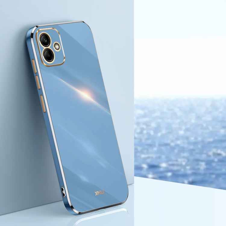 XINLI Straight Edge 6D Electroplate TPU Phone Case, For Samsung Galaxy A05, For Samsung Galaxy A05s, For Samsung Galaxy M34 5G, For Samsung Galaxy A25 5G, For Samsung Galaxy S23 FE 5G, For Samsung Galaxy M54 5G