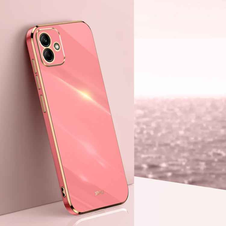 XINLI Straight Edge 6D Electroplate TPU Phone Case, For Samsung Galaxy A05, For Samsung Galaxy A05s, For Samsung Galaxy M34 5G, For Samsung Galaxy A25 5G, For Samsung Galaxy S23 FE 5G, For Samsung Galaxy M54 5G