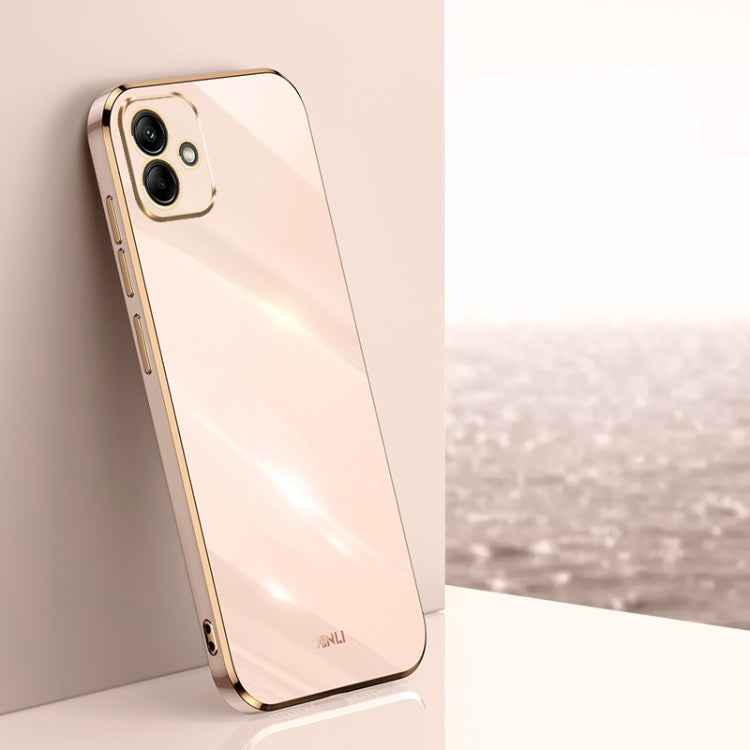 XINLI Straight Edge 6D Electroplate TPU Phone Case, For Samsung Galaxy A05, For Samsung Galaxy A05s, For Samsung Galaxy M34 5G, For Samsung Galaxy A25 5G, For Samsung Galaxy S23 FE 5G, For Samsung Galaxy M54 5G