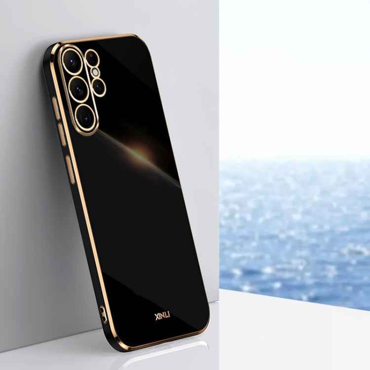 XINLI Straight Edge 6D Electroplate TPU Phone Case, For Samsung Galaxy A55, For Samsung Galaxy A35 5G, For Samsung Galaxy S24 Ultra 5G, For Samsung Galaxy S24+ 5G, For Samsung Galaxy S24 5G, For Samsung Galaxy A15