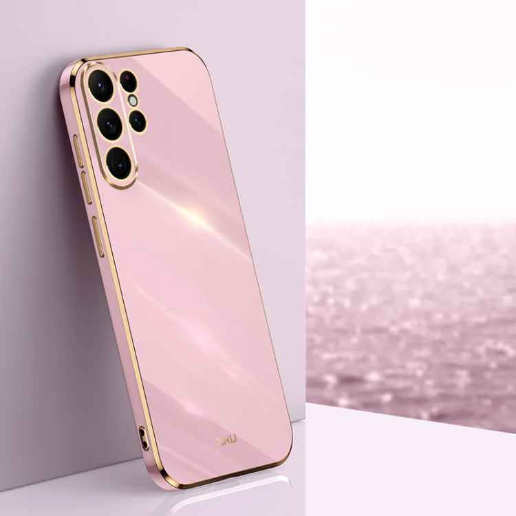 XINLI Straight Edge 6D Electroplate TPU Phone Case, For Samsung Galaxy A55, For Samsung Galaxy A35 5G, For Samsung Galaxy S24 Ultra 5G, For Samsung Galaxy S24+ 5G, For Samsung Galaxy S24 5G, For Samsung Galaxy A15