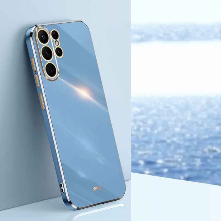 XINLI Straight Edge 6D Electroplate TPU Phone Case, For Samsung Galaxy A55, For Samsung Galaxy A35 5G, For Samsung Galaxy S24 Ultra 5G, For Samsung Galaxy S24+ 5G, For Samsung Galaxy S24 5G, For Samsung Galaxy A15