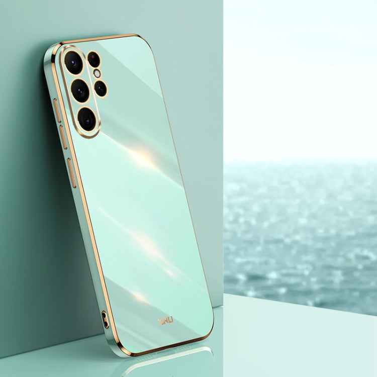 XINLI Straight Edge 6D Electroplate TPU Phone Case, For Samsung Galaxy A55, For Samsung Galaxy A35 5G, For Samsung Galaxy S24 Ultra 5G, For Samsung Galaxy S24+ 5G, For Samsung Galaxy S24 5G, For Samsung Galaxy A15