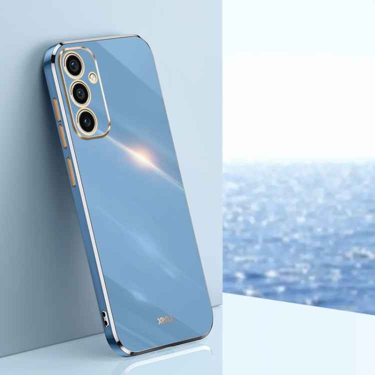 XINLI Straight Edge 6D Electroplate TPU Phone Case, For Samsung Galaxy A55, For Samsung Galaxy A35 5G, For Samsung Galaxy S24 Ultra 5G, For Samsung Galaxy S24+ 5G, For Samsung Galaxy S24 5G, For Samsung Galaxy A15