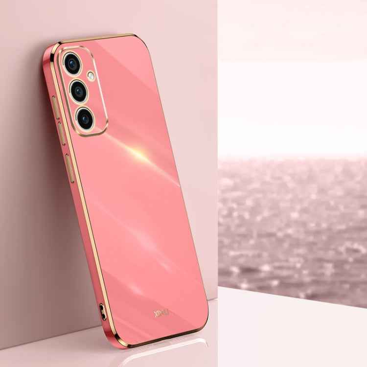 XINLI Straight Edge 6D Electroplate TPU Phone Case, For Samsung Galaxy A55, For Samsung Galaxy A35 5G, For Samsung Galaxy S24 Ultra 5G, For Samsung Galaxy S24+ 5G, For Samsung Galaxy S24 5G, For Samsung Galaxy A15