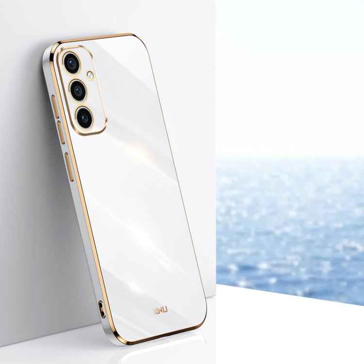 XINLI Straight Edge 6D Electroplate TPU Phone Case, For Samsung Galaxy A55, For Samsung Galaxy A35 5G, For Samsung Galaxy S24 Ultra 5G, For Samsung Galaxy S24+ 5G, For Samsung Galaxy S24 5G, For Samsung Galaxy A15