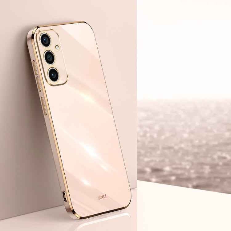 XINLI Straight Edge 6D Electroplate TPU Phone Case, For Samsung Galaxy A55, For Samsung Galaxy A35 5G, For Samsung Galaxy S24 Ultra 5G, For Samsung Galaxy S24+ 5G, For Samsung Galaxy S24 5G, For Samsung Galaxy A15