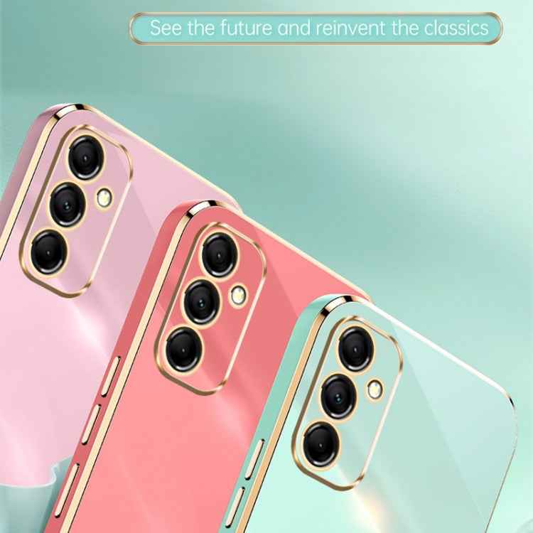 XINLI Straight Edge 6D Electroplate TPU Phone Case, For Samsung Galaxy A55, For Samsung Galaxy A35 5G, For Samsung Galaxy S24 Ultra 5G, For Samsung Galaxy S24+ 5G, For Samsung Galaxy S24 5G, For Samsung Galaxy A15