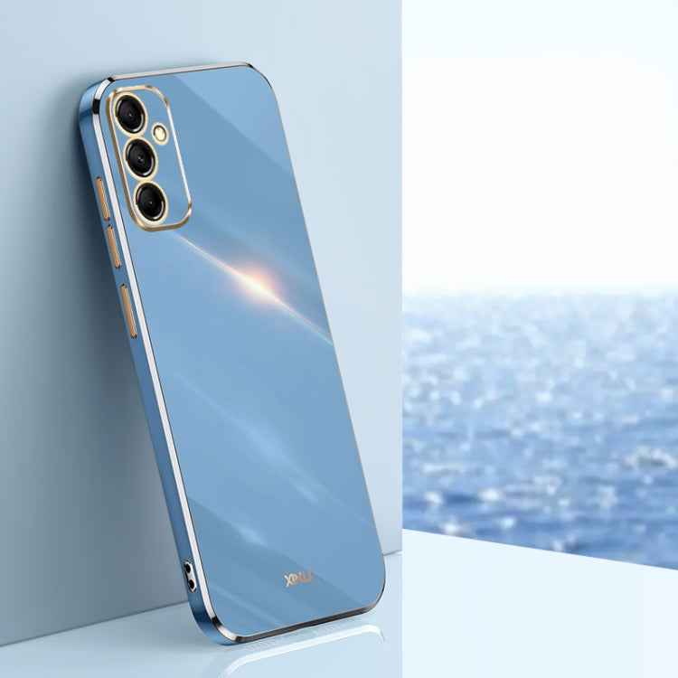 XINLI Straight Edge 6D Electroplate TPU Phone Case, For Samsung Galaxy A55, For Samsung Galaxy A35 5G, For Samsung Galaxy S24 Ultra 5G, For Samsung Galaxy S24+ 5G, For Samsung Galaxy S24 5G, For Samsung Galaxy A15