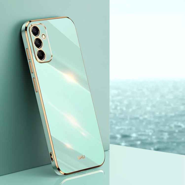 XINLI Straight Edge 6D Electroplate TPU Phone Case, For Samsung Galaxy A55, For Samsung Galaxy A35 5G, For Samsung Galaxy S24 Ultra 5G, For Samsung Galaxy S24+ 5G, For Samsung Galaxy S24 5G, For Samsung Galaxy A15