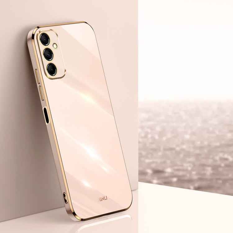 XINLI Straight Edge 6D Electroplate TPU Phone Case, For Samsung Galaxy A55, For Samsung Galaxy A35 5G, For Samsung Galaxy S24 Ultra 5G, For Samsung Galaxy S24+ 5G, For Samsung Galaxy S24 5G, For Samsung Galaxy A15