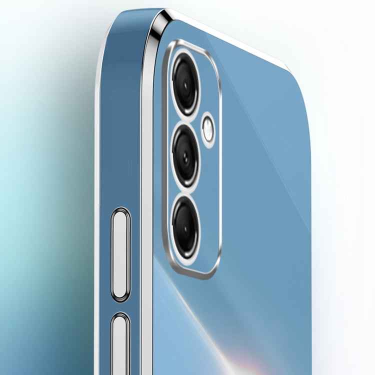 XINLI Straight Edge 6D Electroplate TPU Phone Case with Ring Holder, For Samsung Galaxy A15, For Samsung Galaxy A55, For Samsung Galaxy A35 5G, For Samsung Galaxy S24 Ultra 5G, For Samsung Galaxy S24+ 5G, For Samsung Galaxy S24 5G