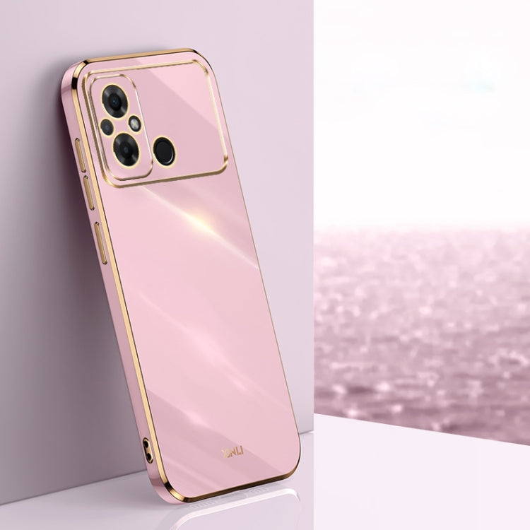 XINLI Straight Edge 6D Electroplate TPU Phone Case, For Xiaomi Redmi Note 12 Pro 4G, For Xiaomi Redmi Note 12 Turbo, For Xiaomi Civi 3 5G, For Xiaomi Poco C55 4G, For Xiaomi Redmi Note 12 5G Global