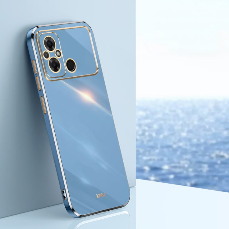 XINLI Straight Edge 6D Electroplate TPU Phone Case, For Xiaomi Redmi Note 12 Pro 4G, For Xiaomi Redmi Note 12 Turbo, For Xiaomi Civi 3 5G, For Xiaomi Poco C55 4G, For Xiaomi Redmi Note 12 5G Global